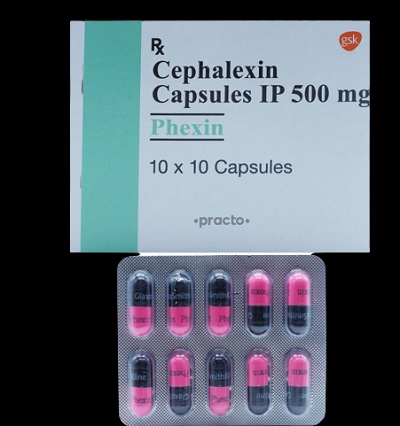 Cephalexin capsules 500mg